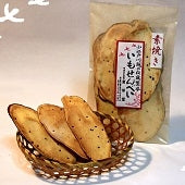 小江戸川越伝統の菓子　いもせんべい　素焼き