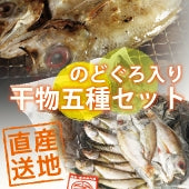 【干物セット】　高級魚のどぐろの干物2枚入り！無添加・天日干し山根商店のお得な干物セット　5種16枚入り！