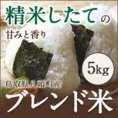 鳥取県産 ブレンド米 5kg【バランスのとれた味わいのお米】