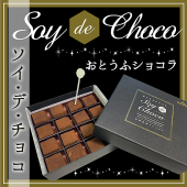 【送料無料】お豆腐ショコラ 「Soy de choco」 【16粒入り】　～大切な人への贈り物に～　