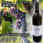 【VOTANO WINE】Merlot-Ai メルロー  赤 2019・750ml