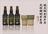 出西窯蜆灰釉薬ビールコップ＆しじみビールセット