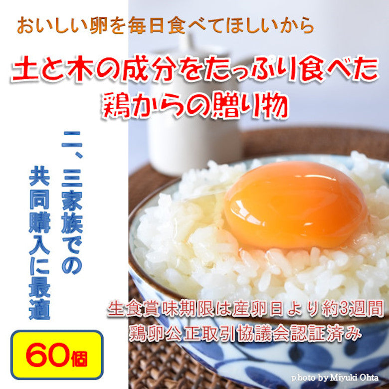 たまご　(ブランド卵「満月」） 鶏卵60個