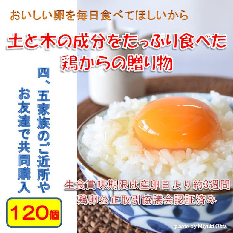 たまご　(ブランド卵「満月」） 鶏卵120個