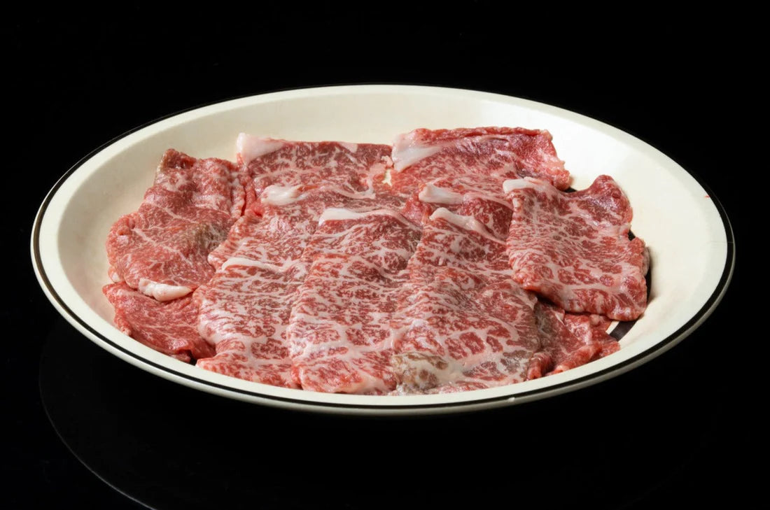 【送料無料｜化粧箱入り】京都黒毛和牛「肉宝 平井牛」赤身スライス 500g（3~4人前）〈冷凍便〉【お歳暮・ギフト・プレゼントにも最適です】