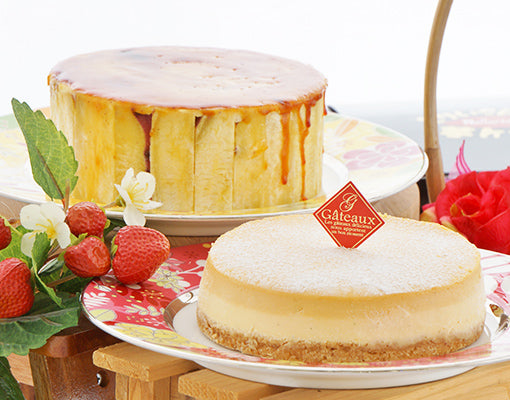 【兵庫県】とりいさん家の芋ケーキＭサイズ&calamelチーズケーキ