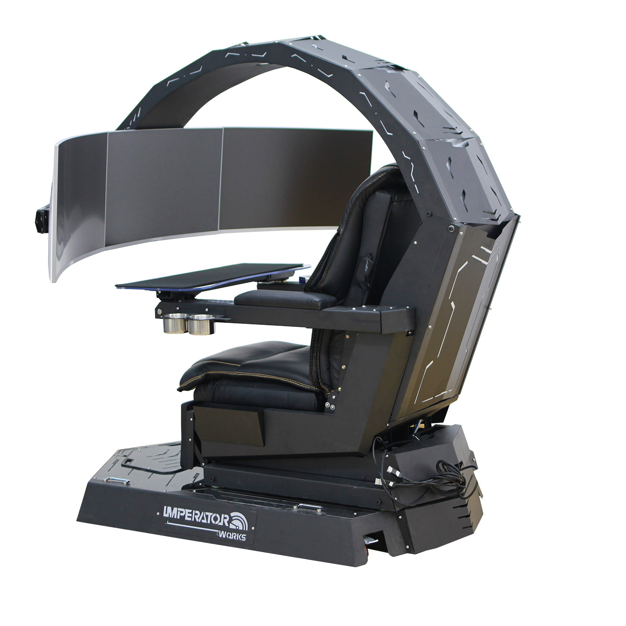 Imperatorworks - IMPERATORWORKS IW-R1 ZERO GRAVITY RECLINING WORKSTATION  GAME CHAIR