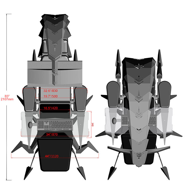 Ultimate gaming chair is a giant ROBOT scorpion that 'cocoons and