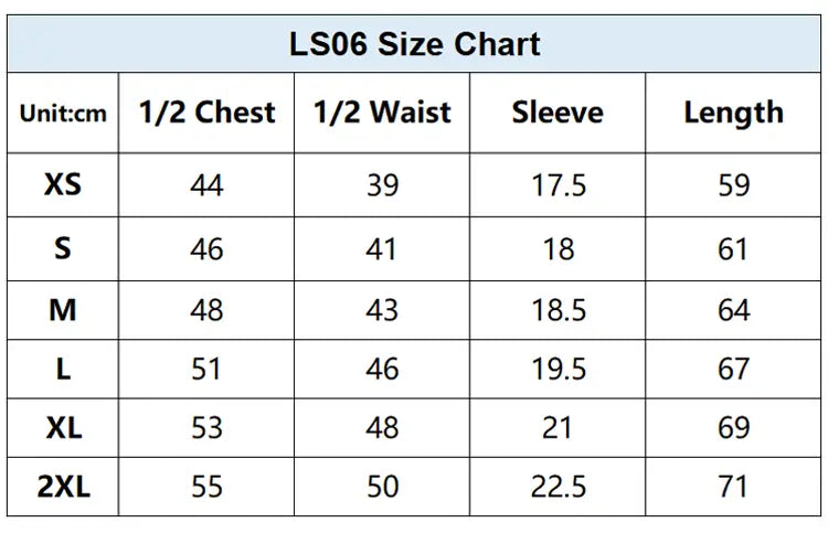 Women's Short Sleeve Polo Shirt Size Chart