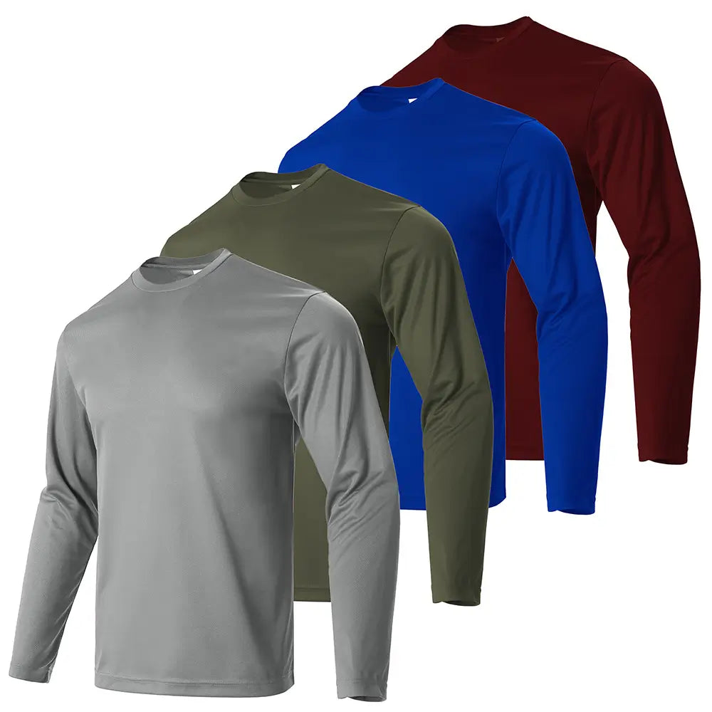 4pcs Men's Quick-drying Sports T-shirts