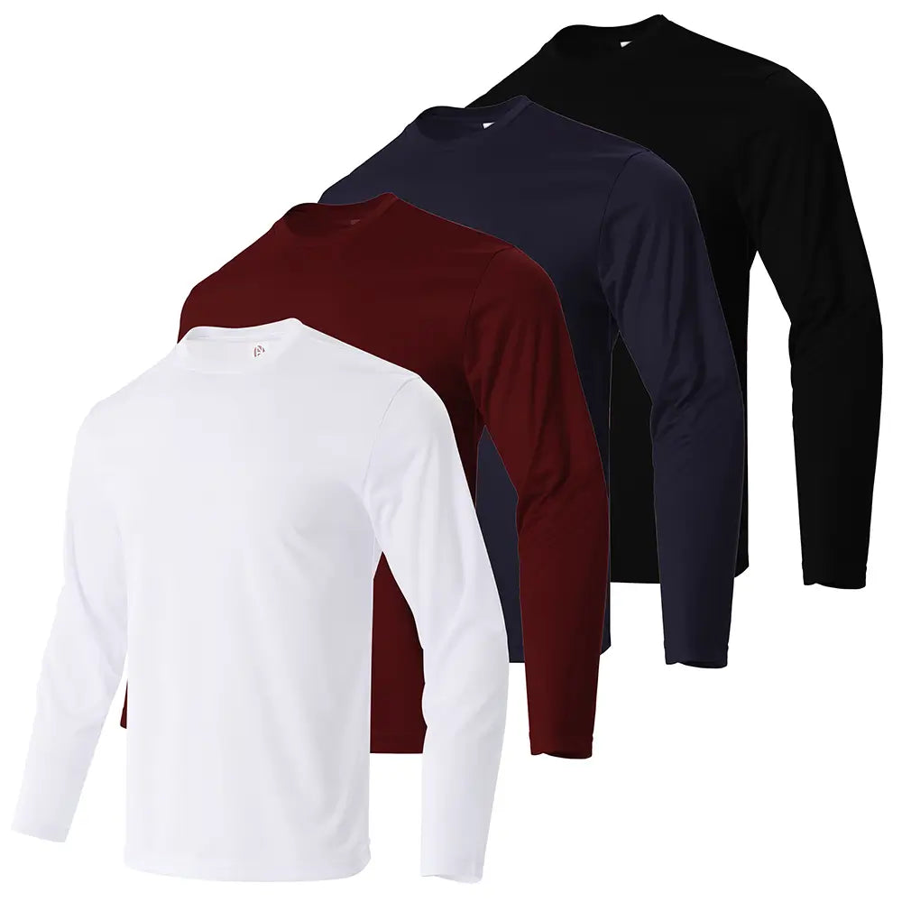 4pcs Men's Quick-drying Sports T-shirts