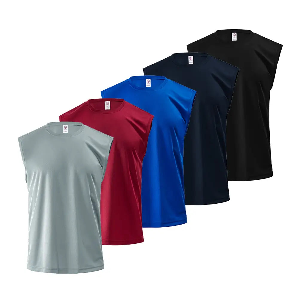 5 Pcs Men's Tank Top Sleeveless Shirts