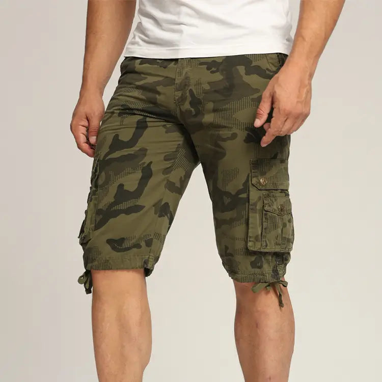 Men Camo Cargo Shorts