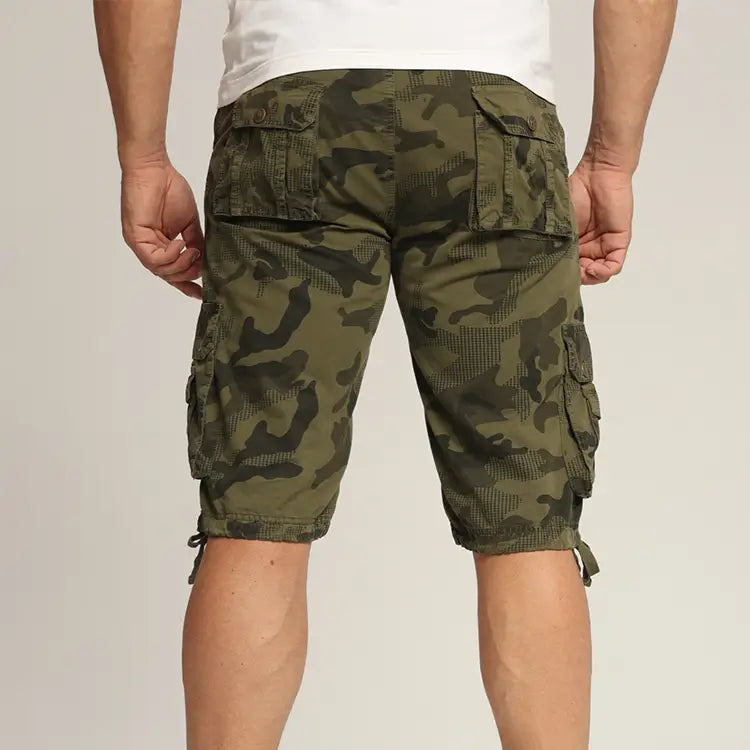 Men Camo Cargo Shorts