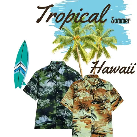 Men's Plus Size Hawaiian Shirts