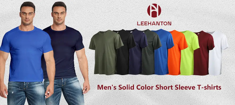 Multi colors men's summer short sleeve T-shirts