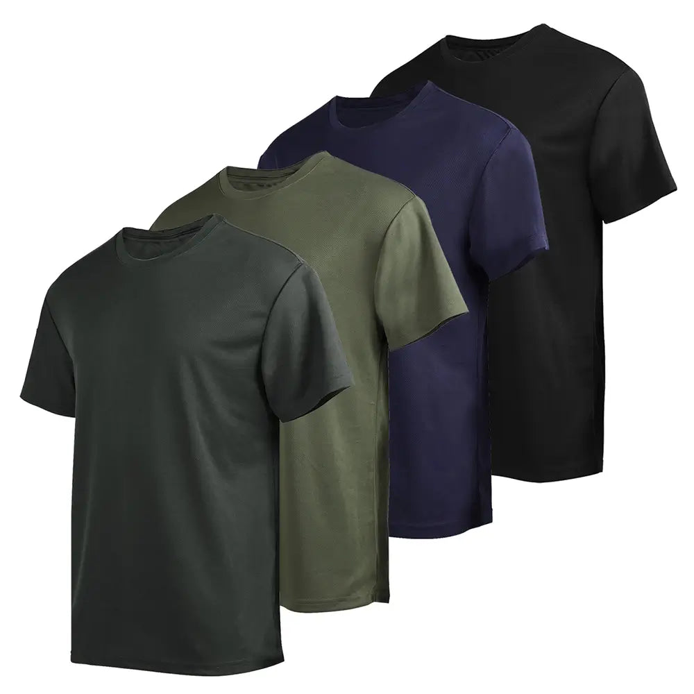 4Pcs short sleeve shirts