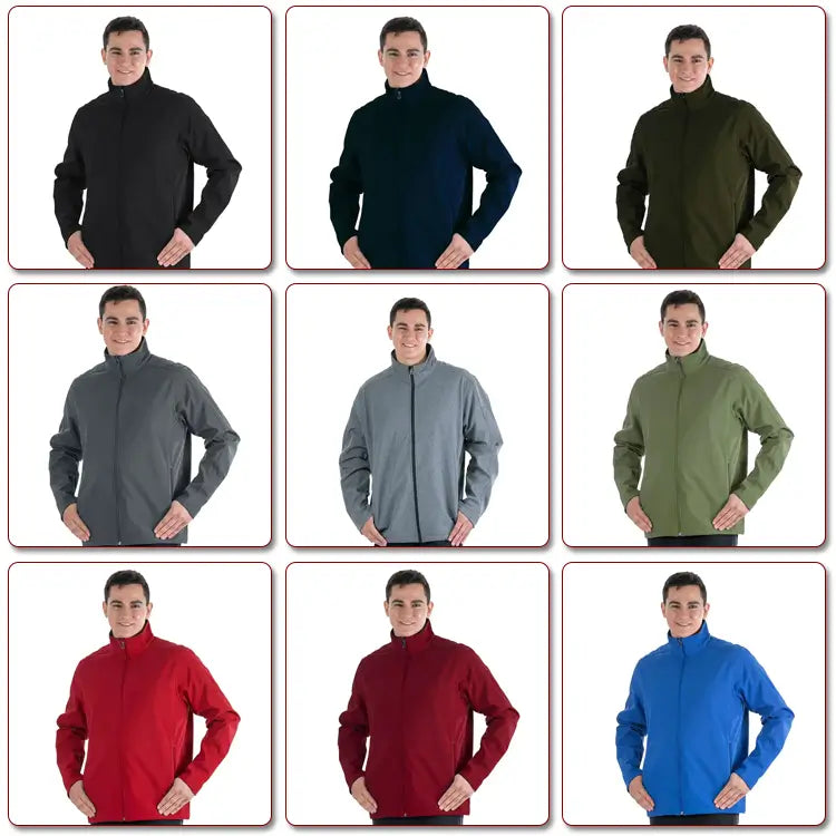 Men's Softshell Jacket 9 Colors