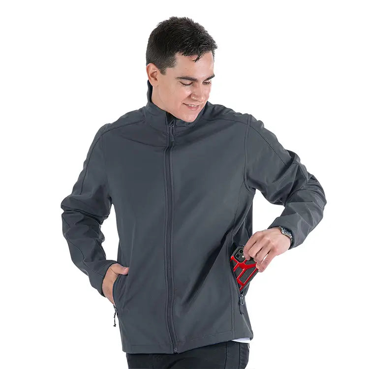 Long Sleeve Men's Softshell Jacket