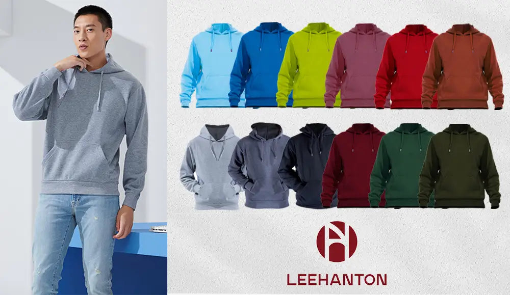LEEHANTON multicolors long sleeve hoodies