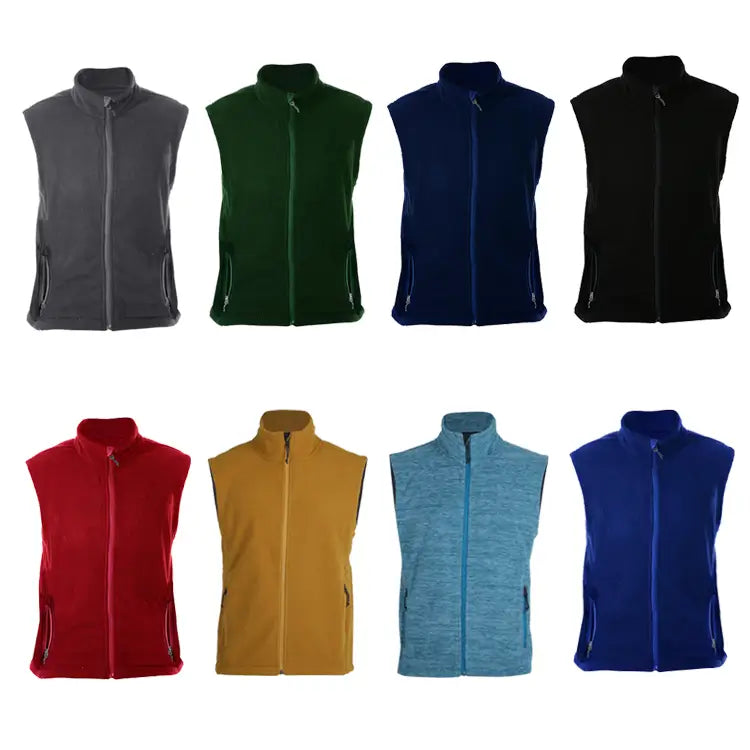 Men's Fleece Vest 8 Colors