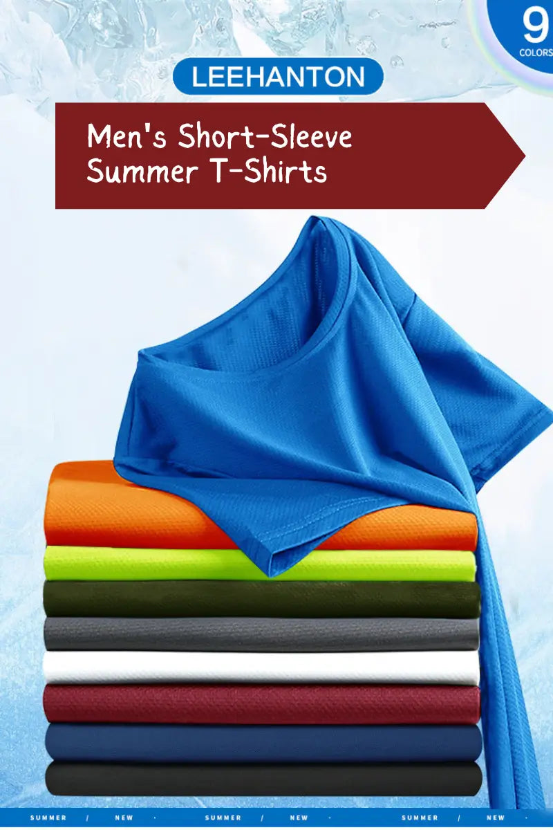 Men's Short Sleeve Summer T-Shirts Details