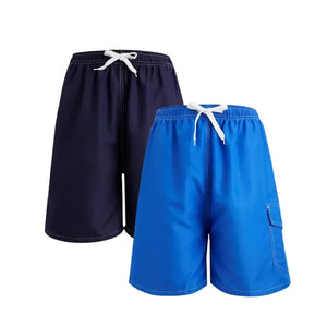 2 Pack Men's Swim Shorts - LEEHANTON - Pack Of Shorts For Men