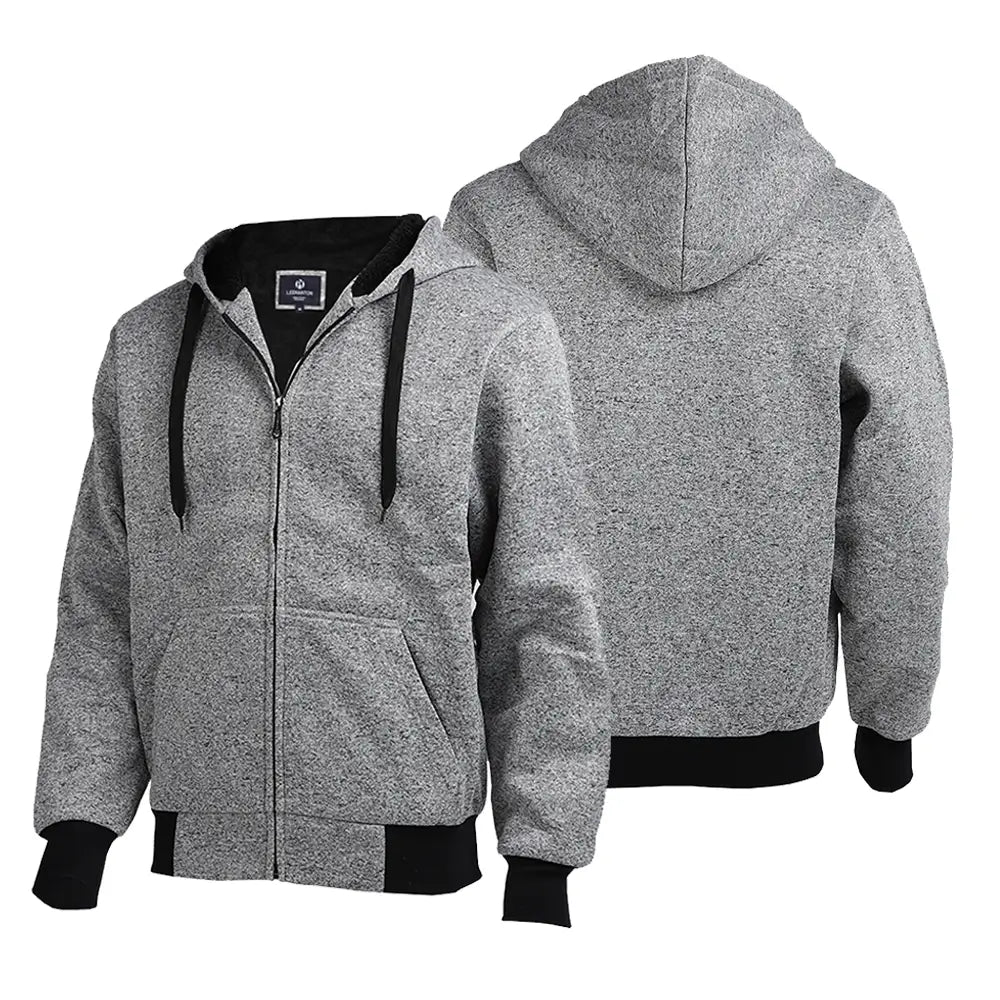 Men's Zip Up Fleece Hoodie