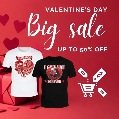 Heart Printed T-Shirts