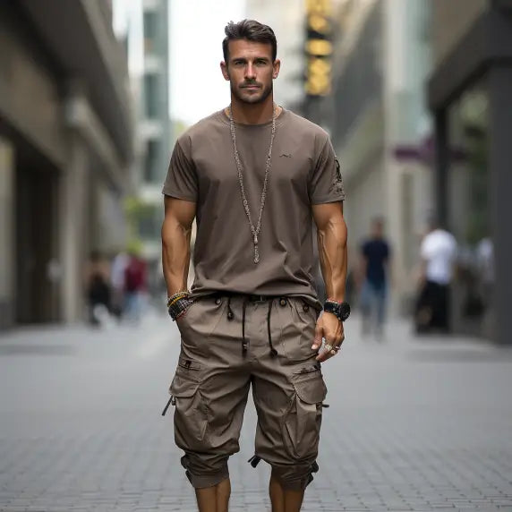 Stylish Pairings: What to Wear with Cargo Shorts | LEEHANTON