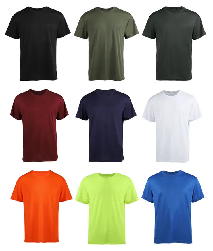 Short Sleeve Summer T-Shirts 9 Colors