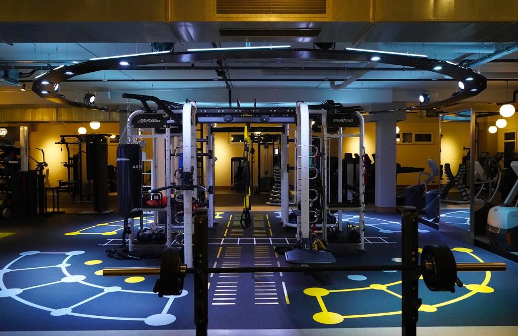 Dynamic lighting for your gym