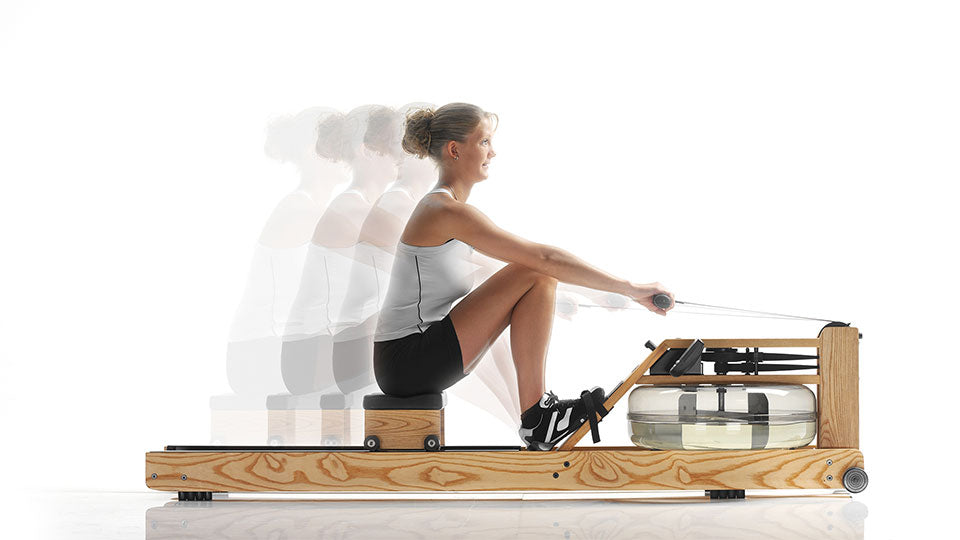 Waterrower natural in action