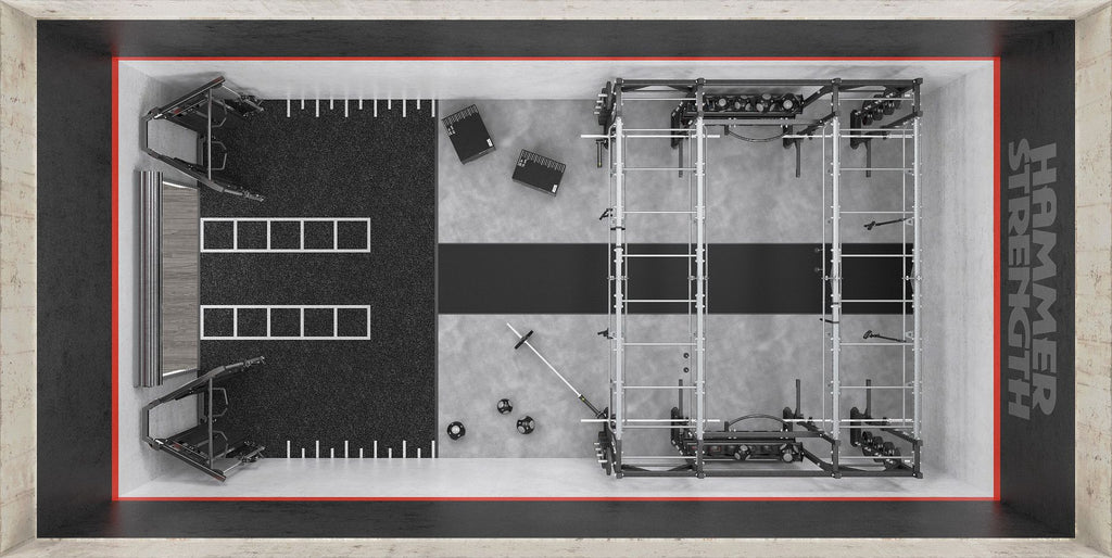 Commercial Gym Floor Plan