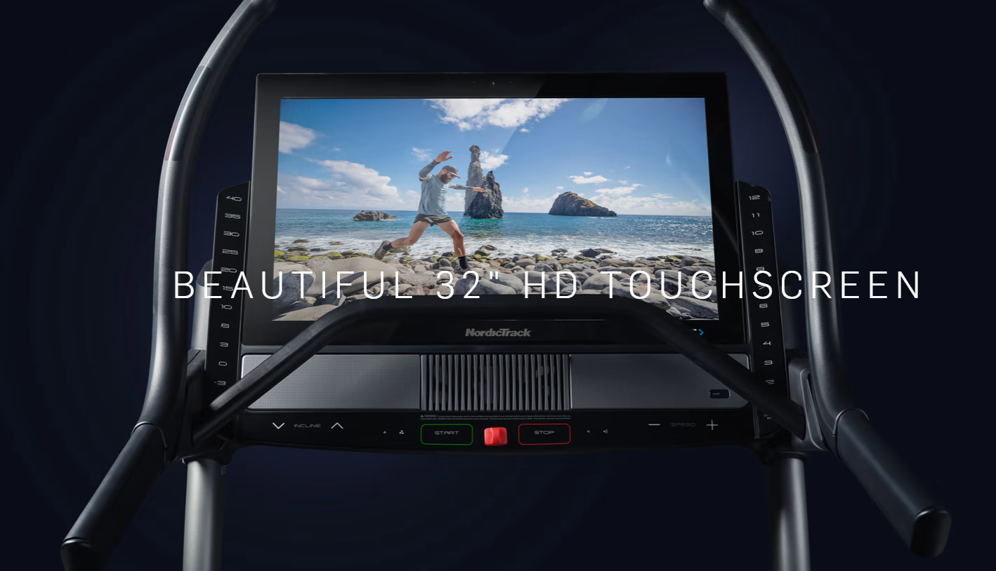 NordicTrack X32i 32inch screen for incline running