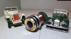 Brass With Blue Lens