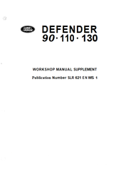 Land Rover 200TDI Overhaul Manual Defender 90 110 130