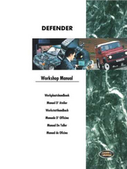 Land Rover Defender Workshop Manual