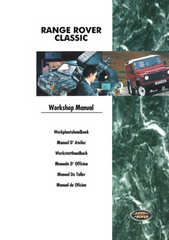 Land Rover Range Rover Classic Workshop Manual
