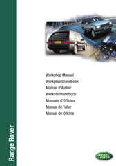 Land Rover Range Rover Workshop Manual