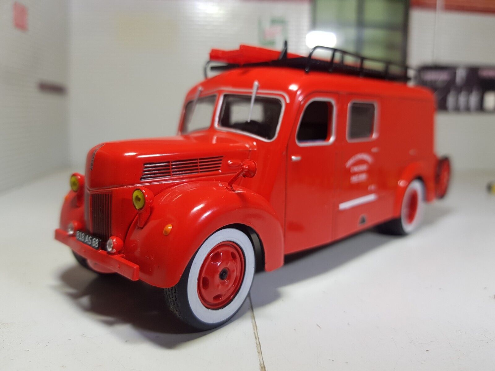 ASHTON MODELS 1/43 Mack Pumper 95 ミニカー property-madagascar.com