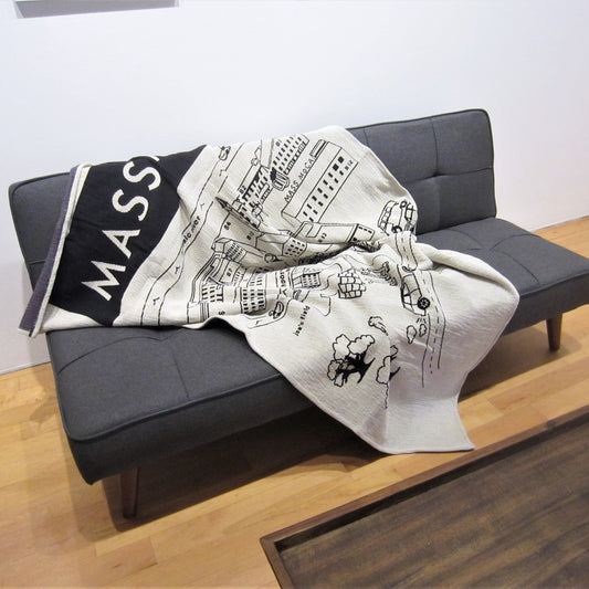 MASS MoCA Canvas Pencil Pouch: Museum Icons