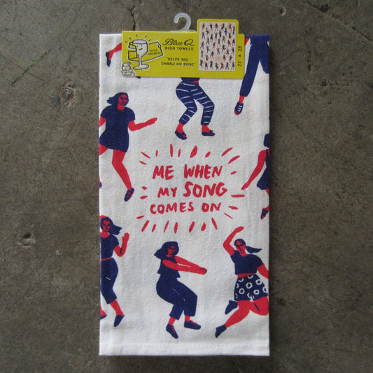 Printed Dish Towel: Hot Buns Are Ready – MASS MoCA