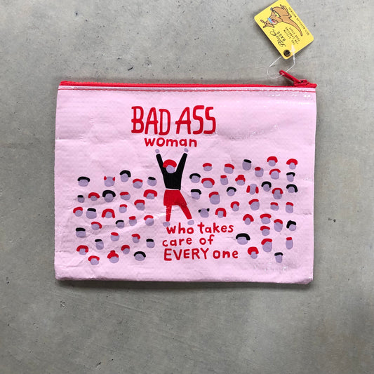 Buy Bad Ass Woman Who Takes Care Of Everyone Zipper Pouch Stationery From  MagazineCafeStore, NY, USA.