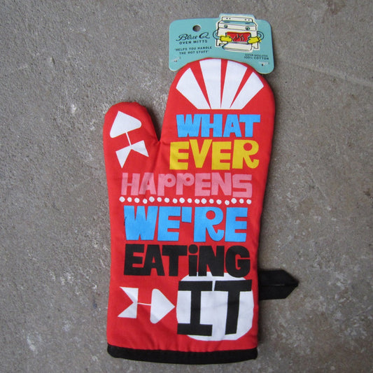 Blue Q : Oven Mitt - Let's Eat Your Feelings Too