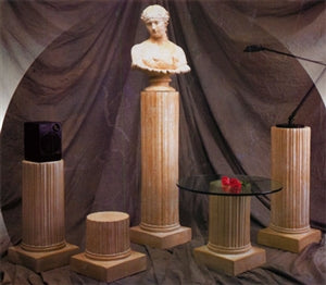 classical column art pedestal display stand