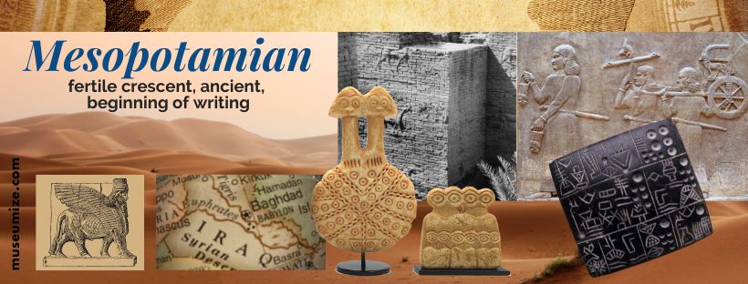 art mesopotamian sumerian assyrian