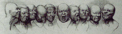messerschmidt drawing studies of facial expressions