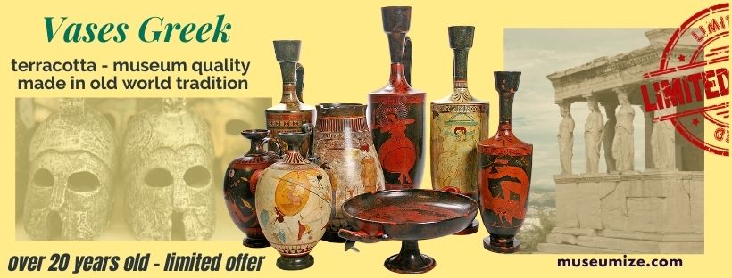 greek vases imported from greece museum quality high end terracotta
