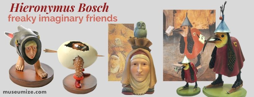 hieronymus bosch figurine statues garden of earthly delights Parastone Mouseion 3D
